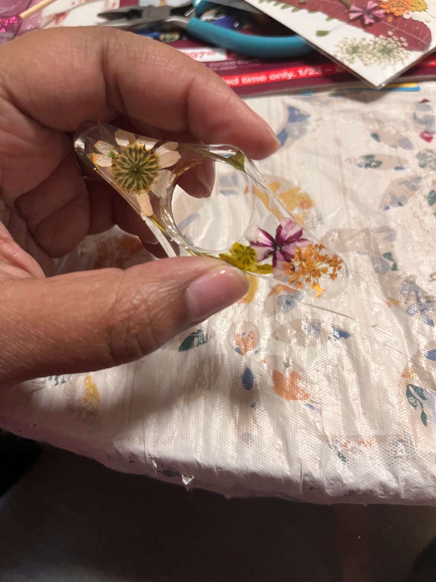 Resin Book Page Holder