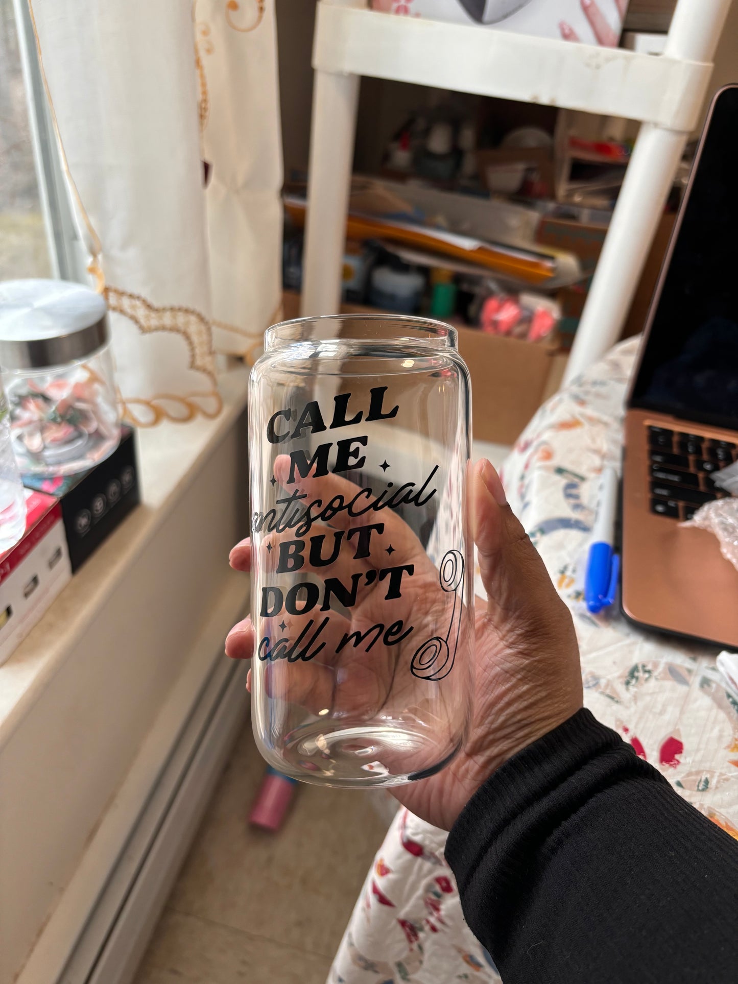 Call Me Coffee Cup (16oz.)