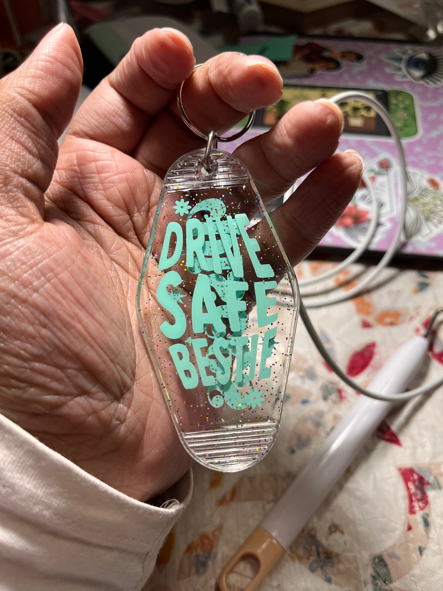 Zodiac Reminder Motel Keychain