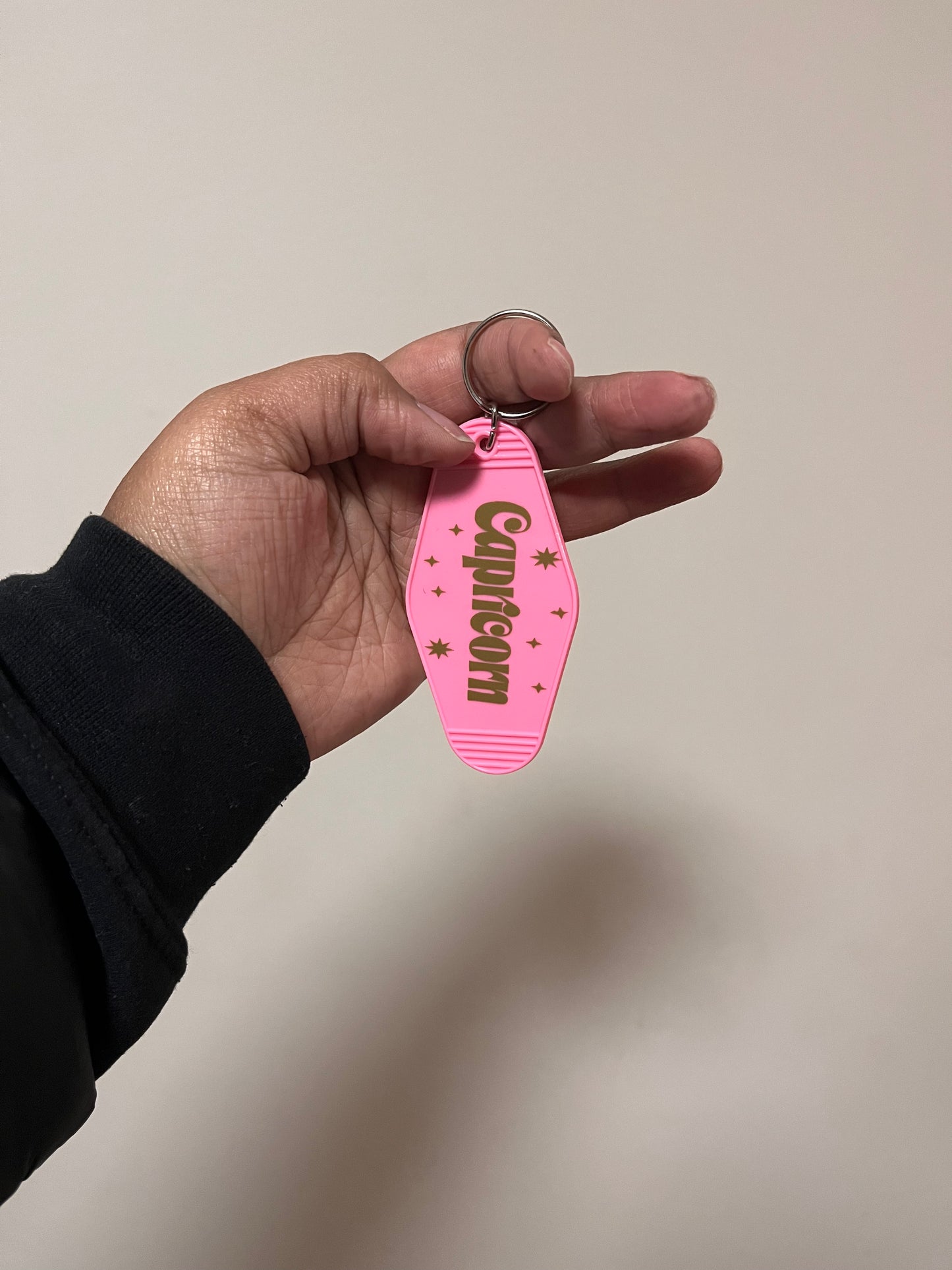 Zodiac Reminder Motel Keychain