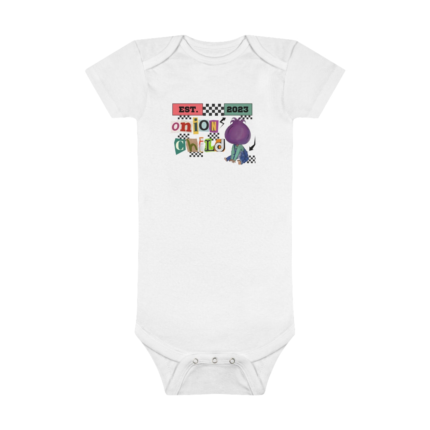 Onion Child Baby Short Sleeve Onesie®