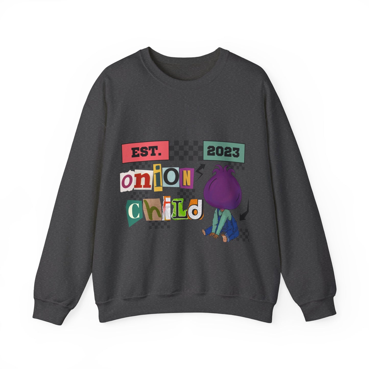 Onion Child Unisex Heavy Blend™ Crewneck Sweatshirt