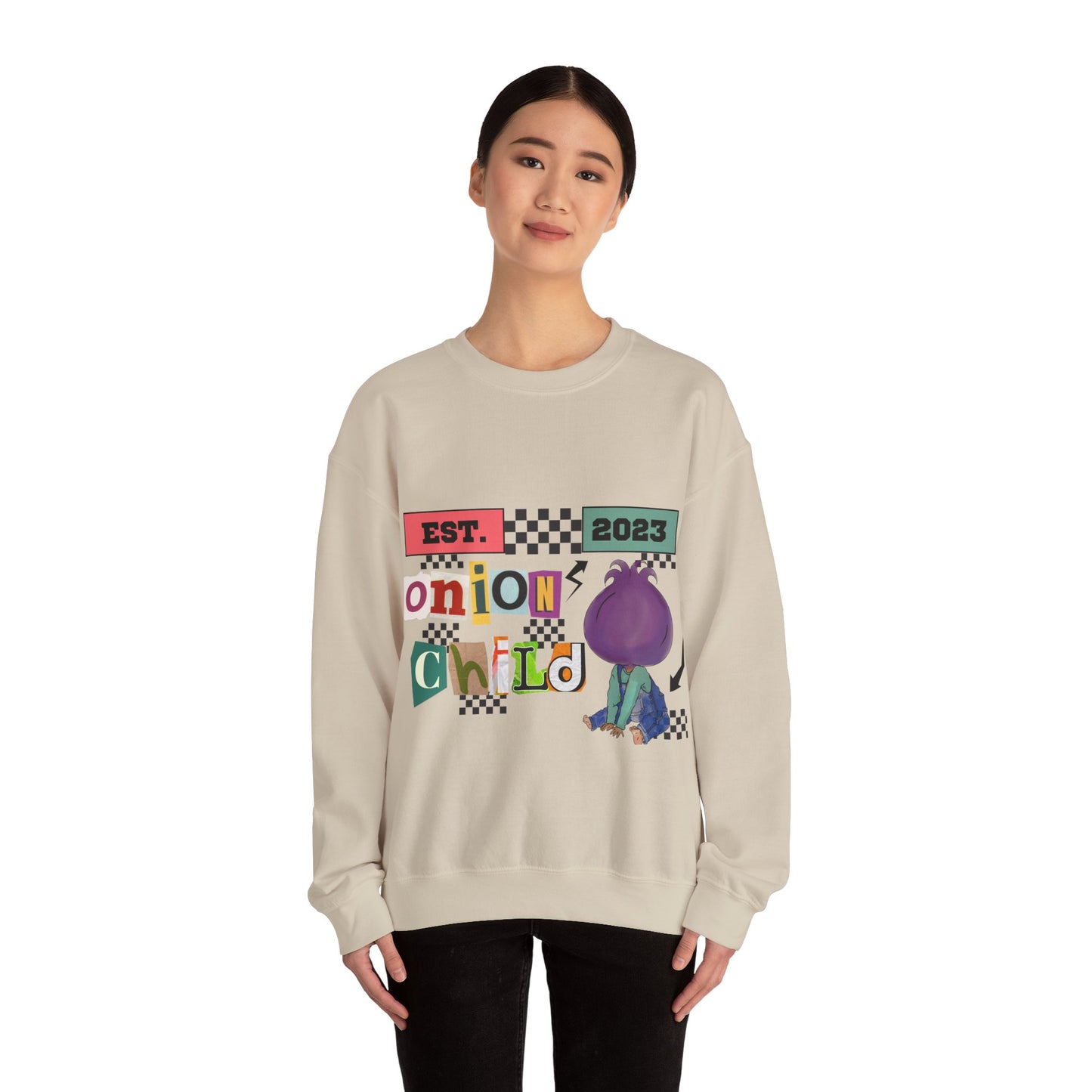 Onion Child Unisex Heavy Blend™ Crewneck Sweatshirt