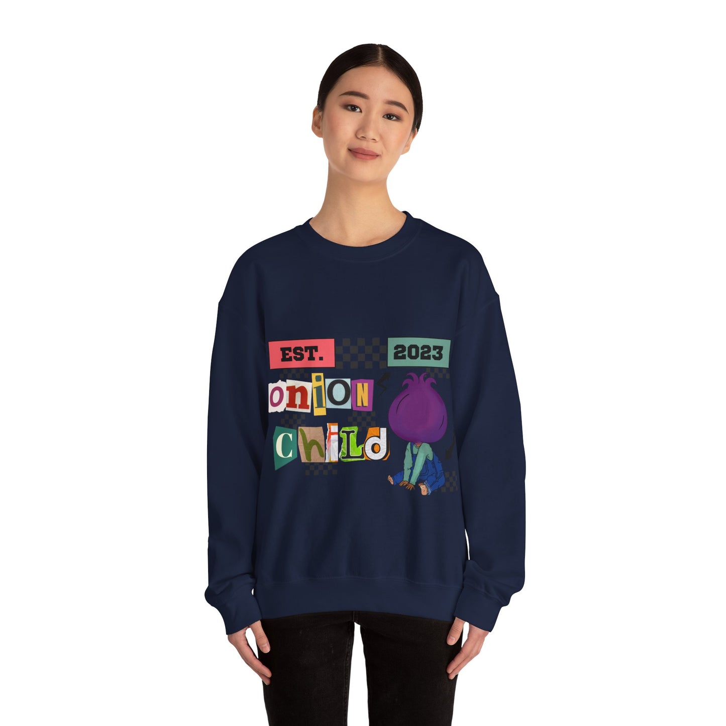 Onion Child Unisex Heavy Blend™ Crewneck Sweatshirt